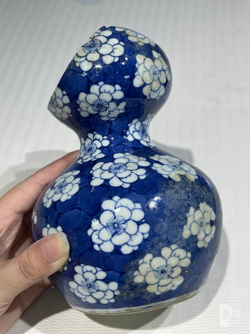 清代 青花瓷器一组七件 - 图10